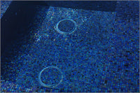 Color Match 8" VGB Pebble Top Drain Cover, Includes Riser Ring, Base Ring and Phillips Screws, Round, Clear | 8-PTD-CLRA