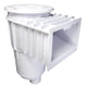 CMP Gunite Skimmer, Gray Body/ Gray Cover, ABS Body/ PVC Port with Round Cover, Dual Port, Standard Basket, 2