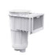 CMP Gunite Skimmer, Tan Body/ Tan Cover, ABS Body/ PVC Port with Round Cover, Dual Port, Standard Basket, 2
