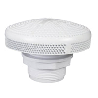 CMP 2" Socket VGB Fiberglass Main Drain, Gray | 25215-001-000