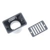CMP Gutter Deck Drain Gray Fip X Soc , 2