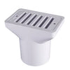 CMP Gutter Deck Drain Black Fip X Soc , 2