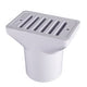 CMP Gutter Deck Drain Black Fip X Soc , 2