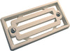 CMP 3 Bar Grate And Frame Assembly; White Grate And Frame Assembly 3 Bar White | 25533200000