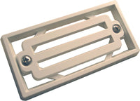 CMP 3 Bar Grate And Frame Assembly; White Grate And Frame Assembly 3 Bar White | 25533200000