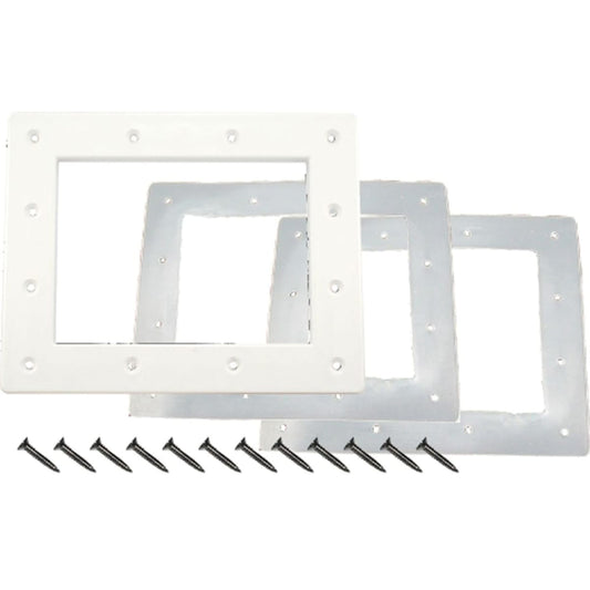 CMP Skimmer Faceplate Kit, Regular Mouth, Square, Gray, Vinyl | 25540-101-000