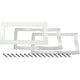 CMP Skimmer Faceplate Kit, Wide Mouth, Gray, Vinyl | 25541-101-000