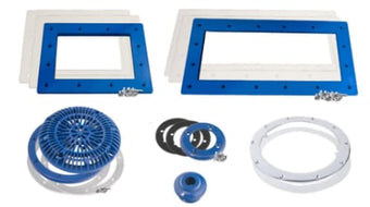 compare product Vinyl Pool Faceplate/Fitting Kit - Widemouth - Gray | 25541-201-000