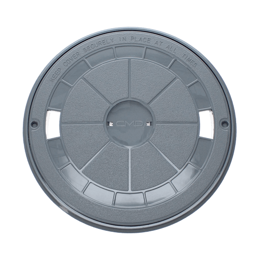 CMP Skimmer Cover & Collar, Round, Gray | 25544-901-000