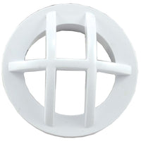 CMP Grate Insert 1-1/2" MIP, White | 25560-000-000