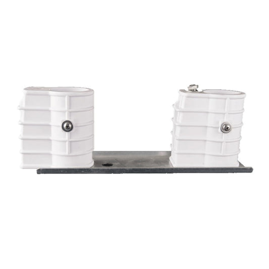 CMP 8" O.C. Plastic Handrail Anchor Plate Kit with 4" Anchors | 25572-480-000