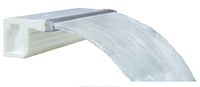CMP 36In Pool Waterfa Waterfall Rain 36In White 6In Lip | 25587-330-000