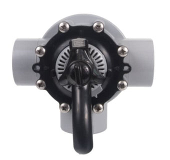 compare product CMP Diverter Valve, 1.5Sx2Sp, 3-Way, Dkgray  | 25933-151-000