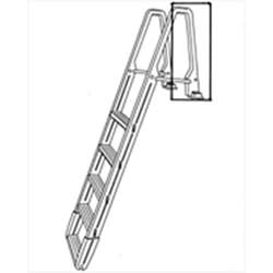 compare product Confer Conversion Kit for 7100B A-Frame to In-Pool Ladder, Warm Gray | CK7100-X