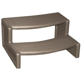 compare product Confer Plastics Handi-Step Spa Steps, Portobello | HS2-P