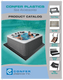 Confer Plastics 4 Step Signature Spa Steps, Black | SSS36-4-P