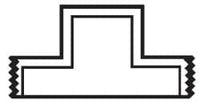 PVC Cleanout Plug 1-1/2 in. MPT Raised Nut | D106015