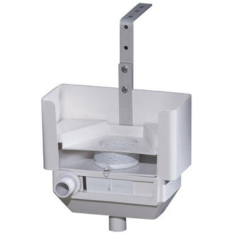 compare product Lomart Over Wall Aboveground Skimmer, White | 5-4006-006