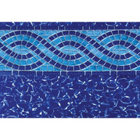 GLI 12'x24' Oval Willow Creek Unibead AG Liner 54" Wall | 05-1224OV-WIL-UB-54