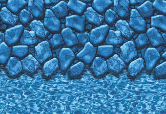 compare product GLI 15' x 30' Oval Boulder/RiverRock Overlap A/G Liner 48-52