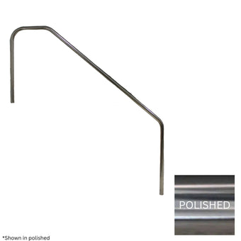 compare product Global Classic 3 Bend 4' Stair Rail Polished .049 | Global-Rl-C49-3Bndsr4-Ss
