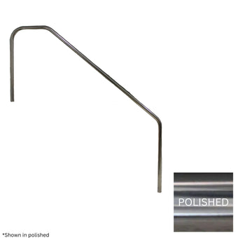 compare product Global Classic 3 Bend 6' Stair Rail Polished .049 | Global-Rl-C49-3Bndsr6-Ss
