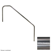 Global Classic 3 Bend 6' Stair Rail Polished .049 | Global-Rl-C49-3Bndsr6-Ss