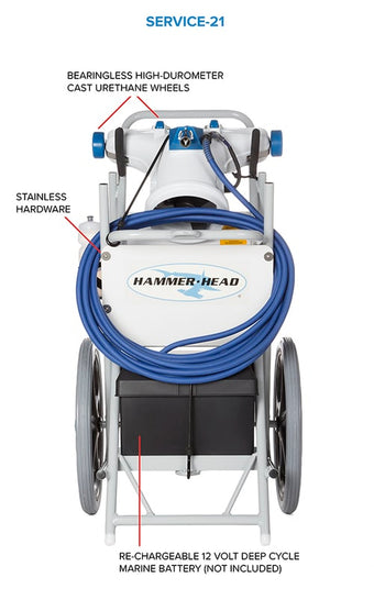 compare product Hammerhead Service Unit Complete w/ 60' Cord | SERVICE-21-60