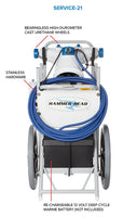 Hammerhead Service Unit Complete with 60' Cord |SERVICE-21-60