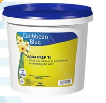 compare product Caribbean Blue Aqua Prep 10 25 lb Pail 1/Case | C002665-PL25