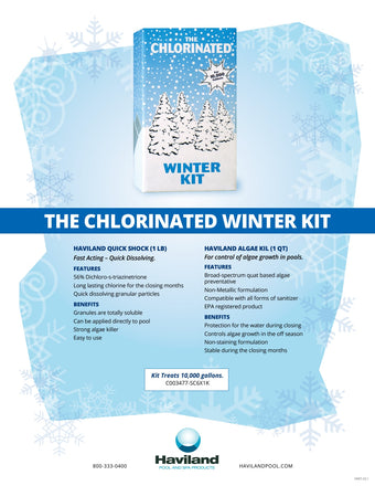 compare product Haviland Chlorinated Winter Closing Kit, Up To 20,000 Gallons | C003654-CS6X1K