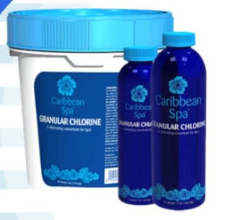 compare product Caribbean Blue Spa Chlorine Granular 4 lb Pail 8/Case | C005024-CS77C1