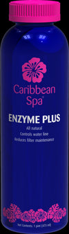 Caribbean Blue Enzyme Plus 16 fl oz Bottle 12/Case | C005027-CS40P