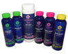 Caribbean Blue KIT INCLUDES: 16OZ ALKALINITY INCREASER, 16 OZ PH INCREASER, 24 OZ PH DECREASER, 2 LB SPA SOFT, 1 PT STAIN & SCALE, 1 PT ENZYME PLUS