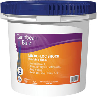 compare product Carib Blue Poolmicrofloc Shock 25 Lb| C005159-PL25