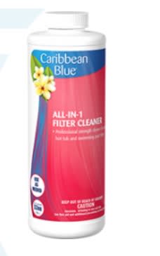 compare product Caribbean Blue All-In-1 Filter Cleaner 32 fl oz Bottle 12/Case | C005175-CS20Q