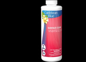 compare product Caribbean Blue Surface Clean 32 fl oz Bottle 12/Case | C005177-CS20Q