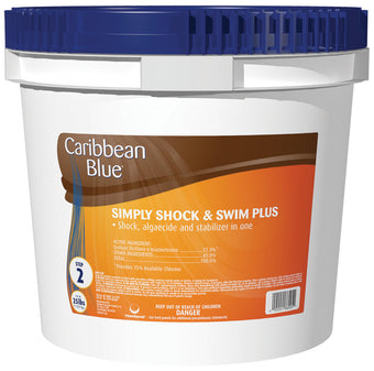 compare product Caribbean Blue Shock & Swim Extra, 25 lb | C005318-PL25