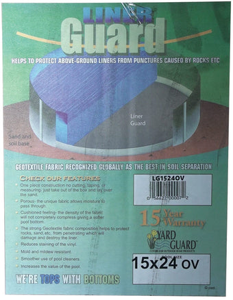 compare product 15' x 24' Oval Premium Floor Padding | LG1524OV