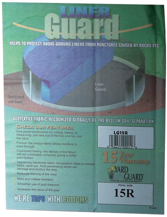 compare product 15' Round Premium Floor Padding | LG15R