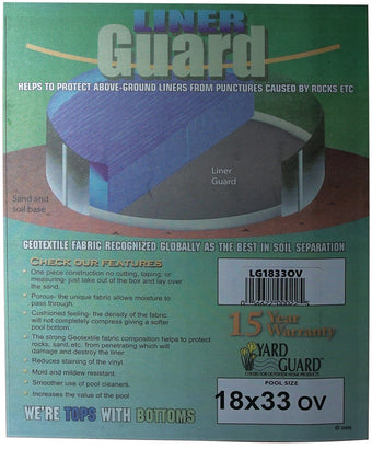 compare product 18' x 33' Oval Premium Floor Padding | LG1833OV