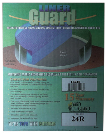 compare product 24' Round Premium Floor Padding | LG24R