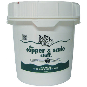 compare product Jacks Magic Stain Solution #2 Metal Remover, 10 lb Pail | JMCOPPER10