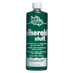 compare product Jacks Magic Emerald Stuff Clarifier, 32 oz Bottle, 12/Case | EMERALD032