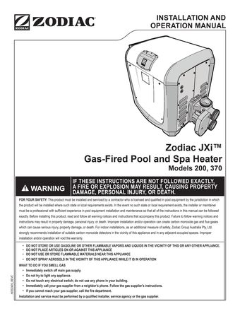 compare product Jandy JXi Pool Heater Ingiter Kit | R0457502
