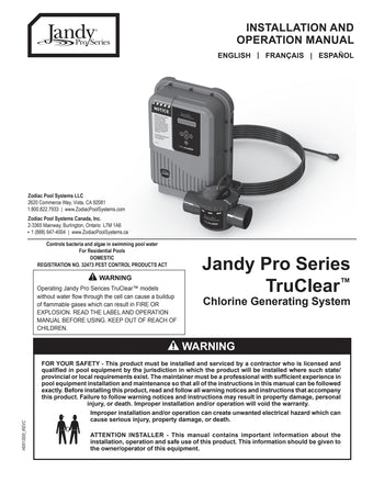 compare product Jandy Pro Series TruClear Cell | R0693900
