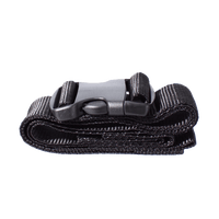 Kemp One Piece Spineboard Strap - Black | 10-301-BLK