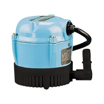 compare product 115 VAC 1.1 A 2.83 gpm 18' Cord Small Oil-Filled Submersible Sump Pump | LGW500500