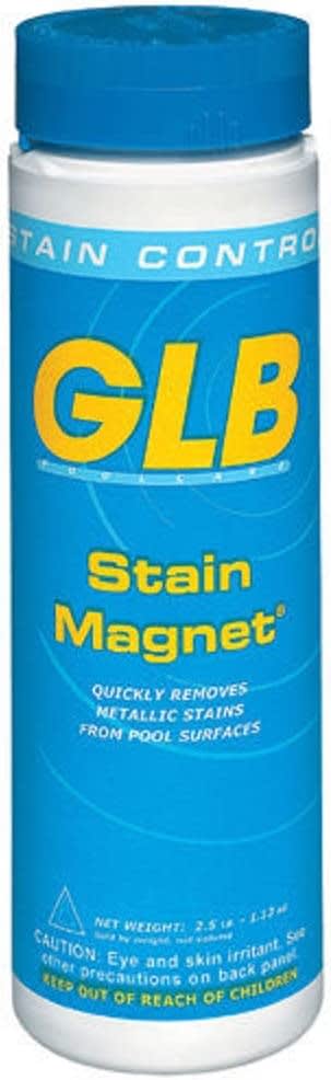 compare product GLB Stain Magnet Pool Stain Remover & Preventor, 2.5 lb Bottle | 71020
