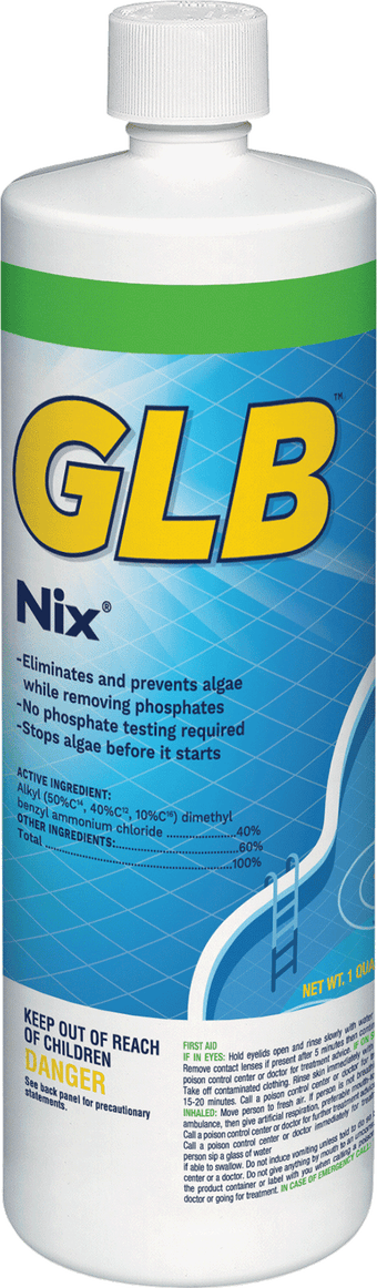 compare product GLB Nix Algaecide & Phosphate Reducer 32 fl oz Bottle 12/Case | 71221